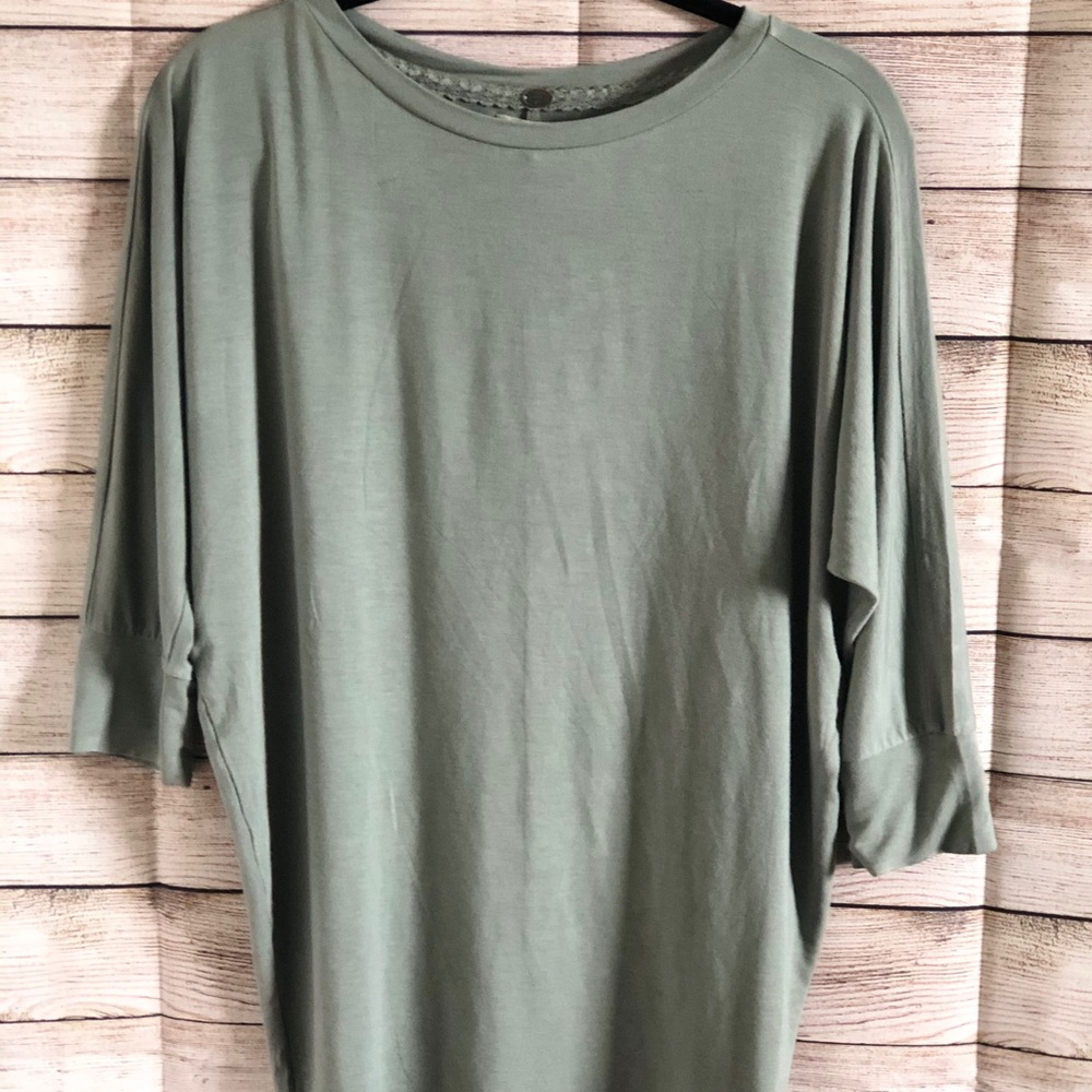 Cupio Olive dolman shirt